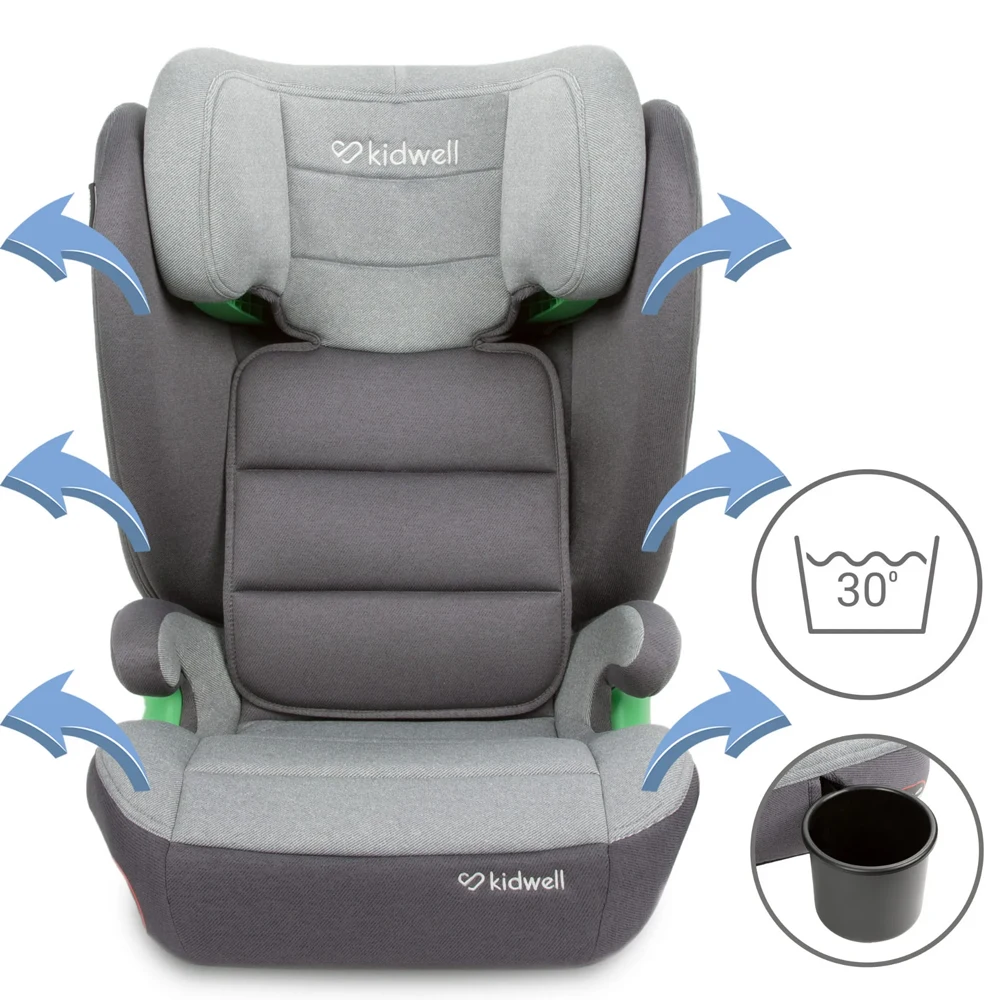 Автокресло Kidwell Weston I-SIZE DARK GREY